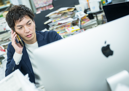 漫画編集とグラビアを並行して担当