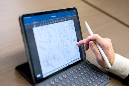 iPadとタッチペン